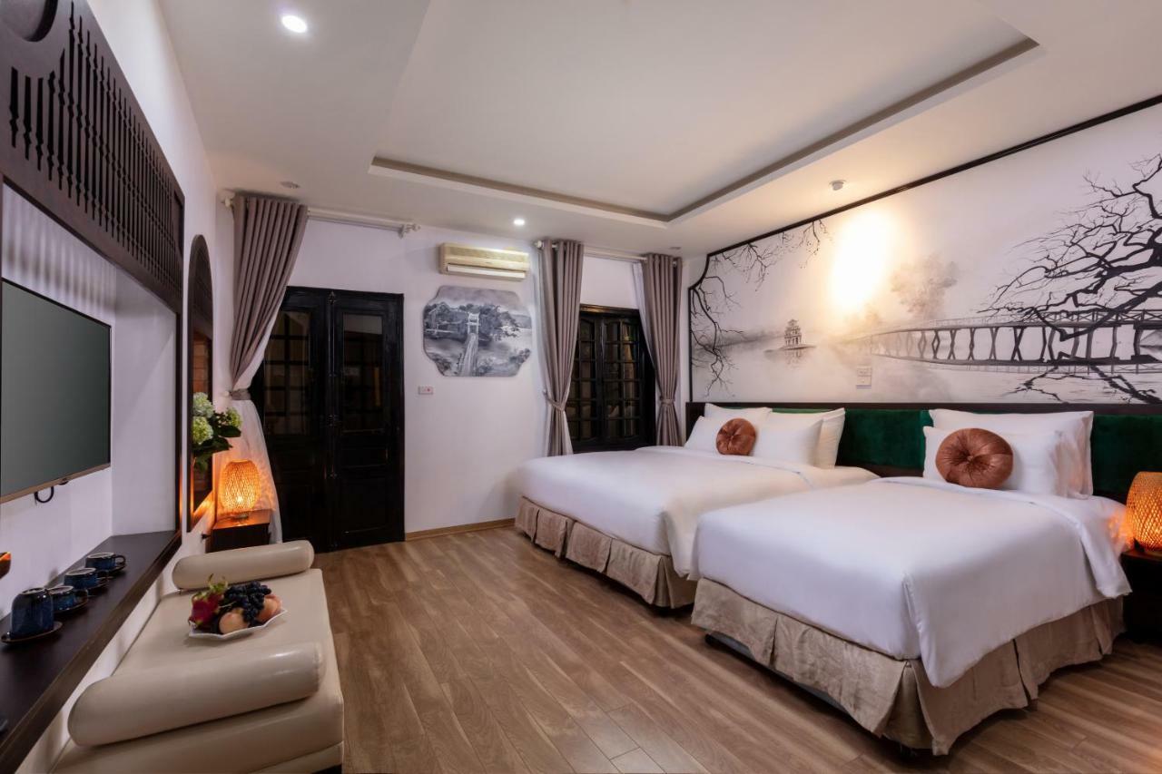 Hanoi Center Silk Lullaby Hotel And Travel Kültér fotó