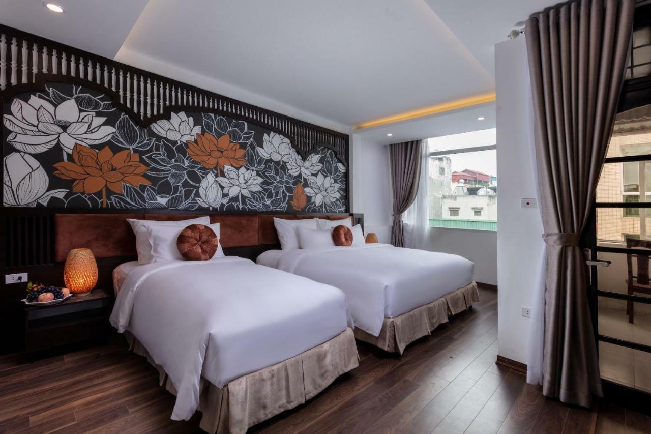 Hanoi Center Silk Lullaby Hotel And Travel Kültér fotó