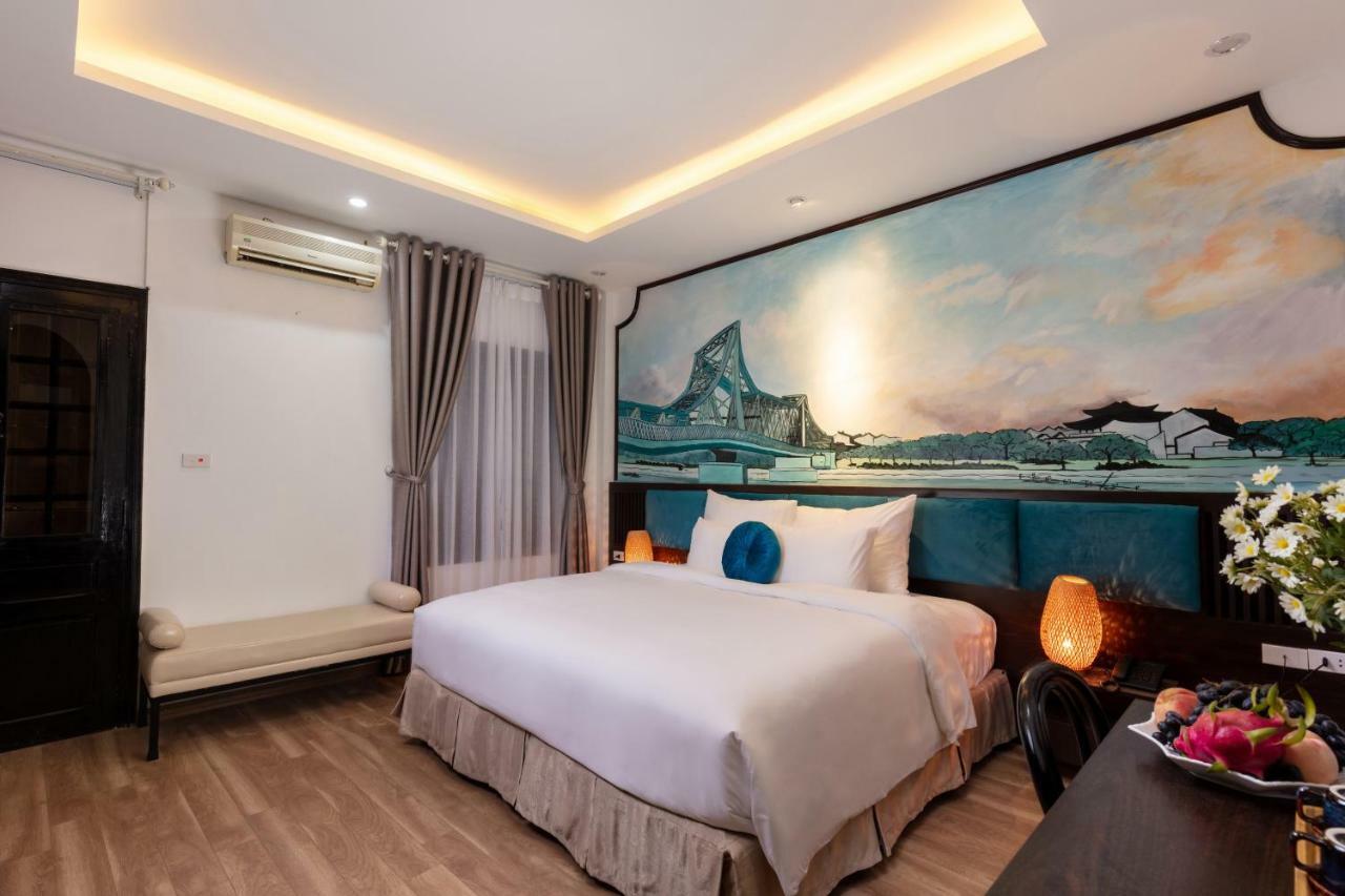 Hanoi Center Silk Lullaby Hotel And Travel Kültér fotó