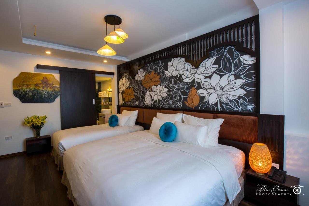 Hanoi Center Silk Lullaby Hotel And Travel Kültér fotó